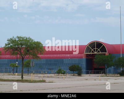 Dallas,USA,16 May 2018. Walmart sells its original Hypermart USA to the city of Garland as a Gateway. The Hypermart was an experiment and considered today to be the precurser to the chains Super Centers Stock Photo