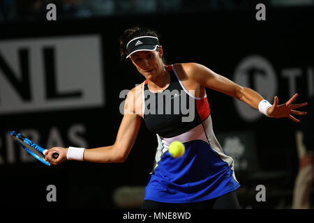 Foro Italico, Rome, Italy. 16th May, 2018. Italian Open Tennis; Garbine Muguruza (ESP) in action during her match against Daria Gavrilova (AUS) Credit: Action Plus Sports/Alamy Live News Stock Photo