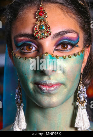 Living Art Show and body painting show organised by Liz Bylett for the ...