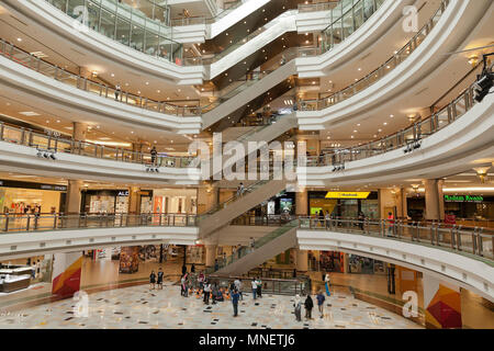 One Utama shopping mall, Sri Damansara, Kuala Lumpur, Malaysia. Modern shopping style. Stock Photo
