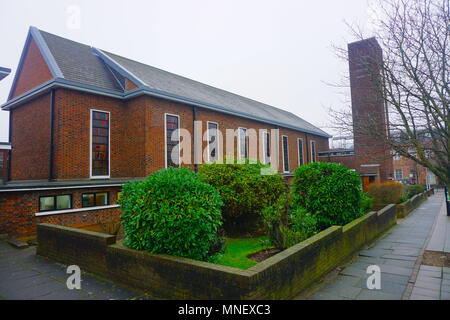 The St Mary Magdalen RC Catholic Church in Peter Ave, Willesden, London ...