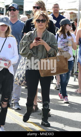 Carrie Ann Inaba goes to the Farmers Markey with family and friends  Featuring: Carrie Ann Inaba Where: Los Angeles, California, United States When: 15 Apr 2018 Credit: WENN.com Stock Photo