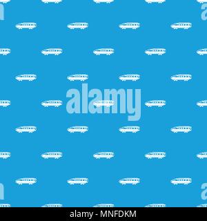 Balloon pattern vector seamless blue Stock Vector