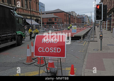Set up for the great CityGames Manchester, May 2018, Lancashire, England, UK Stock Photo