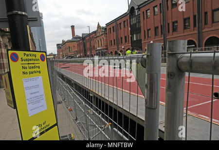Set up for the great CityGames Manchester, May 2018, Lancashire, England, UK Stock Photo