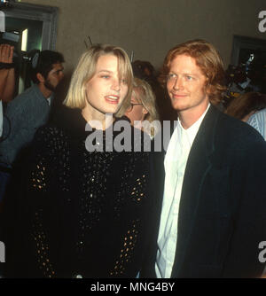 WESTWOOD, CA - SEPTEMBER 17: (L-R) Actress Bridget Fonda and actor Eric Stoltz attend the 'Goodfellas' Westwood Premiere on September 17, 1990 at Mann Bruin Theatre in Westwood, California. Photo by Barry King/Alamy Stock Photo Stock Photo