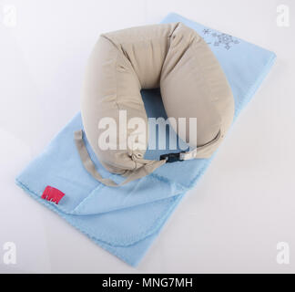 pillow or colour Neck pillow on the background Stock Photo