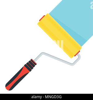 roller for paint Stock Vector