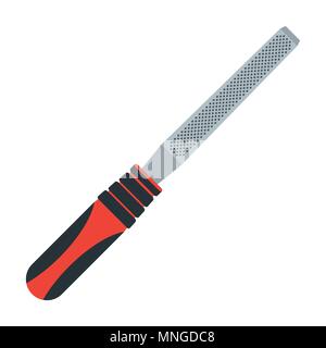 tools for repair rasp Stock Vector