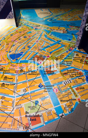 Map - Netherlands - Amsterdam Stock Photo - Alamy