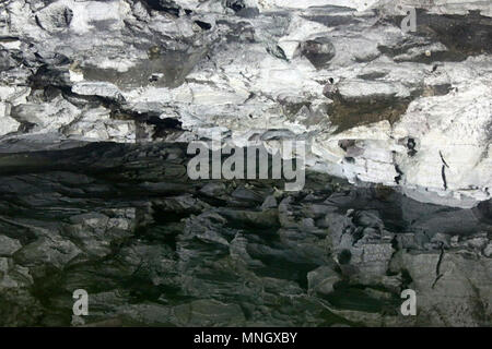 Karst Subterranean Rivers river inside karst caves, slow current of clear water, cave river ...