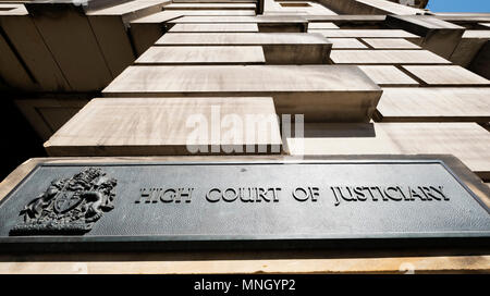 The  High Court of Justiciary on The Royal Mile in Edinburgh, Scotland UK Stock Photo