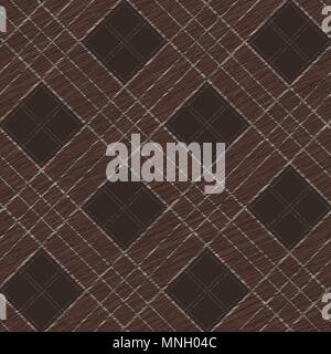 Fabric with scratch lines. Abstract Seamless Pattern. Surface texture. Grungy tartan. Brush strokes. Pattern fills. Abstract backdrop. Simple checkere Stock Vector