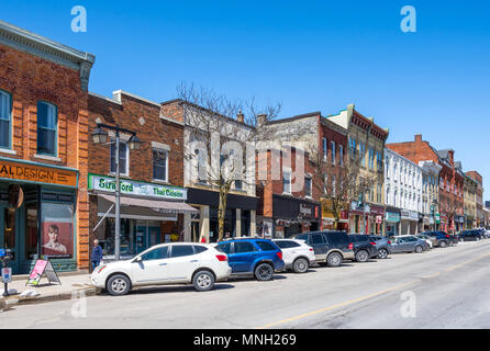 Shops, Ontario Street, Stratford, Ontario, Canada Stock Photo - Alamy