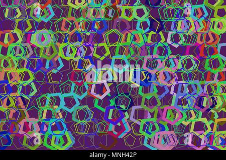 Background abstract pentagon pattern for design. Vector illustration graphic. Stock Vector