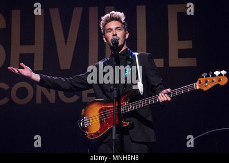 Nashville, Tennessee, USA. 25th Mar, 2018. SAM PALLADIO during the Nashville In Concert: Final TV Celebration at the Grand Ole Opry in Nashville, Tennesee Credit: Daniel DeSlover/ZUMA Wire/Alamy Live News Stock Photo