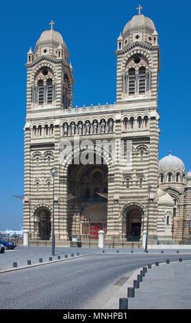 Cathédrale Sainte-Marie-Majeure de Marseille, Bouches-du-Rhone, Provence-Alpes-Côte d’Azur, South France, France, Europe Stock Photo