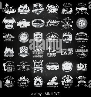 Vintage mountain camp badges logos set, Adventure patches. Hand drawn  stickers designs bundle. Travel expedition, backpacking labels. Outdoor  hiking Stock Vector Image & Art - Alamy