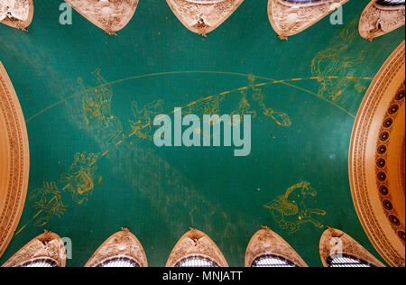 The starry constellation ceiling, Grand central Station, New York city USA Stock Photo