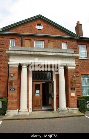 Middleton Hall, Officers' Mess building at RAF Mildenhall, Suffolk, UK ...