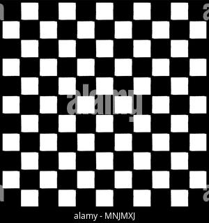 checkered chess board, race background wallpaper Stock Vector