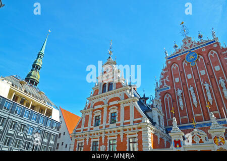 House of the Blackheads in Riga, Latvia Stock Photo