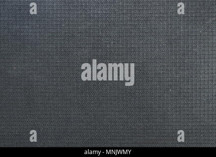 black synthetic fabric bag texture Stock Photo
