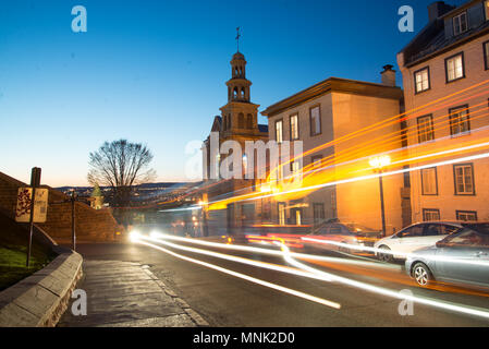 Old Quebec City Night Photographs Stock Photo Alamy