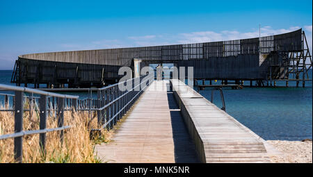 Kastrup Havn og Søbad Stock Photo