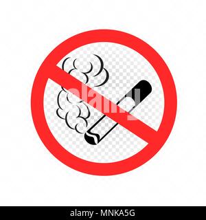 no smoking cigarette sign icon Stock Vector