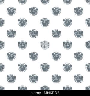 Data save shield pattern vector seamless Stock Vector
