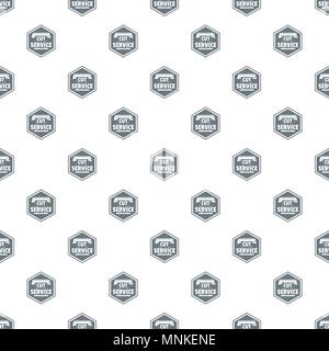 Cut service pattern vector seamless Stock Vector