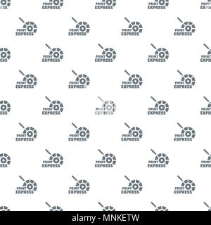 Print express pattern vector seamless Stock Vector