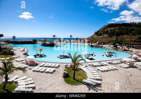 Maritimo Cesar Manrique park in Santa Cruz. Tenerife, Canary Islands, Spain Stock Photo