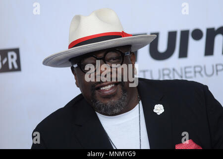 Cedric the Entertainer attends the 2018 Turner Upfront at One Penn Plaza on May 16, 2018 in New York City. Stock Photo