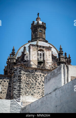 Temple of Carmen de San Angel, Mexico City, Mexico Stock Photo