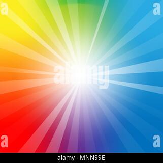 Rays Bright holiday Stock Vector