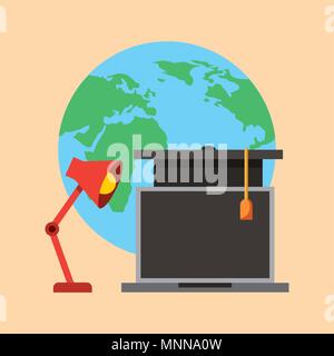 people learning education related Stock Vector
