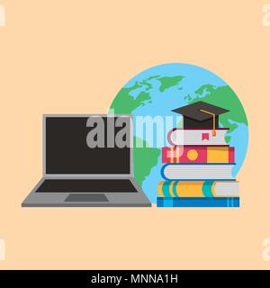 people learning education related Stock Vector