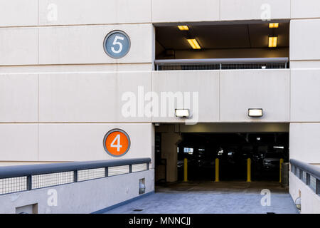 Multi Story Car Parking Stock Photo 5651994 Alamy