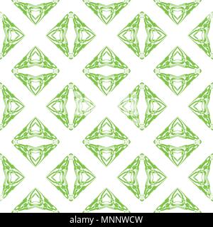Seamless pattern with geometrical figures. Colored background Stock Vector