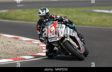 Portrush, Northern Ireland. 19th May, 2018. International North West 200 Motorbike race, Saturday racing; Michael Dunlop finished 4th in the Superstock race Credit: Action Plus Sports/Alamy Live News Stock Photo
