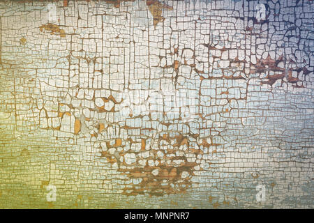 multicolored background wooden texture with old cracked paint for design and creativity.Wooden texture. Old multicolored texture of the wooden vertica Stock Photo