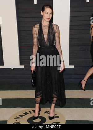 Michele Monaghan arriving at the Vanity Fair's Oscar Party 2016 at the