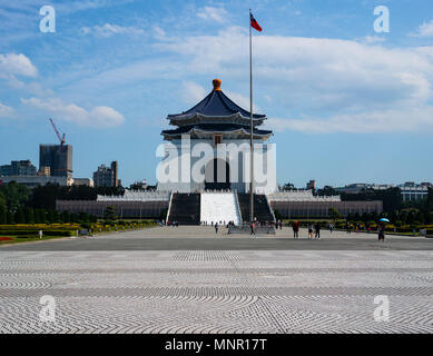 National Chiang Kai-shek Memorial Hall and liberty square in Taipei Taiwan Stock Photo