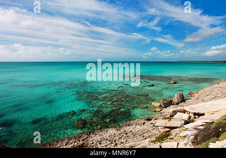 Bahamas, Eleuthera Island ,The Glass Window Bridge Stock Photo - Alamy