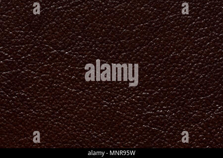 Shiny leather texture in stylish brown colour. Stock Photo