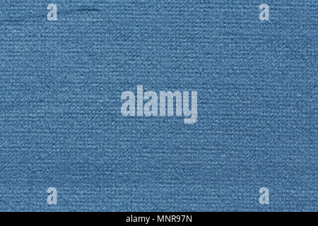 Impressively contrast blue fabric texture. Stock Photo