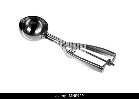 Ice cream scoop isolated. Stock Photo