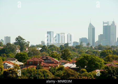 Perth & Suburbs - Australia Stock Photo